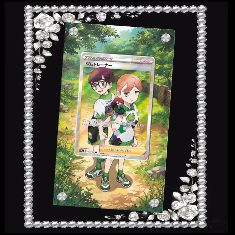 Anime Gym Merchandise - Espositore per Carte Pokemon Gym Trainer,