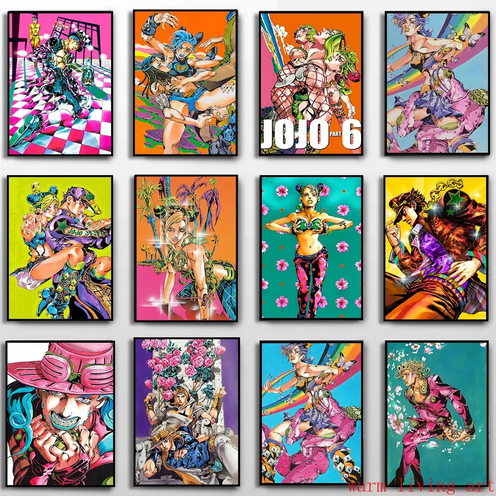 Jojo Anime Merchandise - Classico Anime Poster Le Bizzarre Avventure