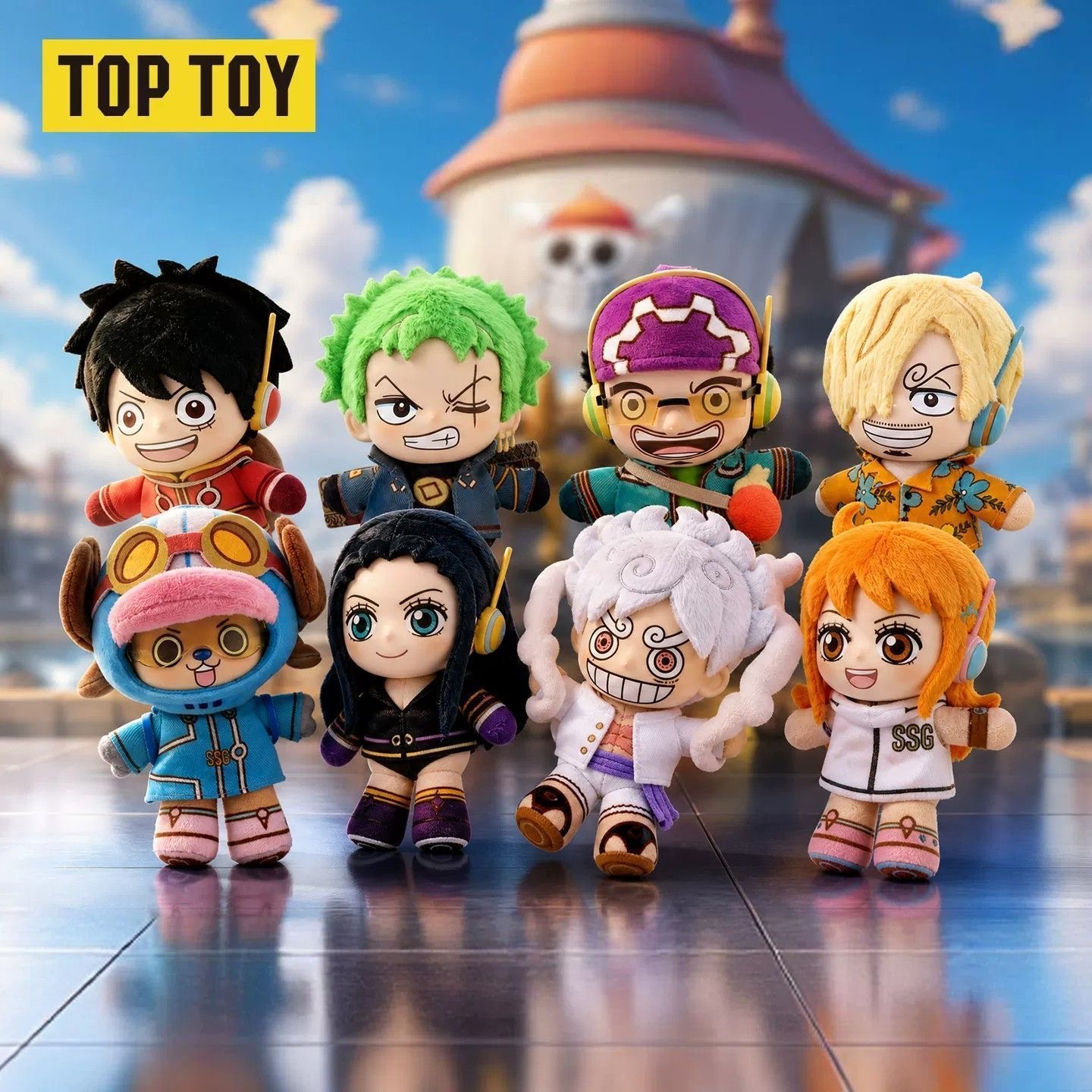 Anime Merchandise Box Set - EAKI One Piece Egghead Arc Plush