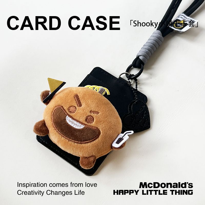 Anime Related Merchandise - Portacarte BT21 con ciondolo, merchandising a