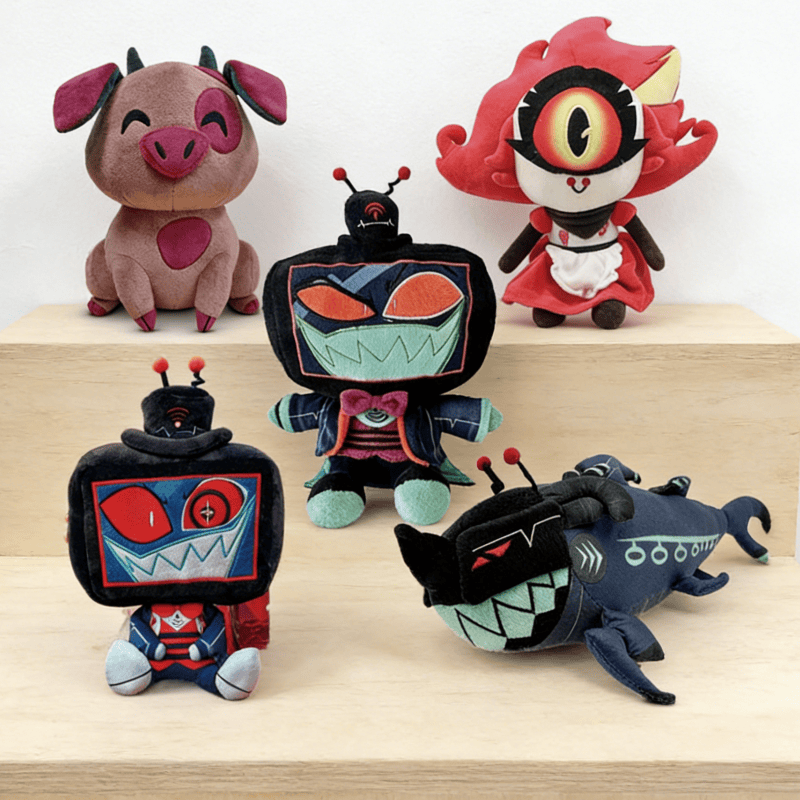 Anime Related Merchandise - Peluche di Hazbin Hotel, Divertenti Articoli