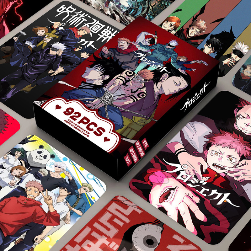92 Carte Jujutsu Kaisen a Dopp - Anime Merchandise Box recensione e prezzo