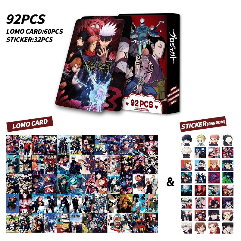 92 Carte Jujutsu Kaisen a Dopp - Anime Merchandise Box recensione e prezzo